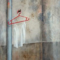 Christine Renner - Stateliness 2018 100 x 80, Acryl auf Leinwand