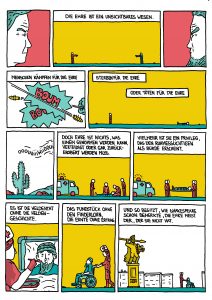 Comic von Meikel Mathias-Ein unsichtbares Wesen